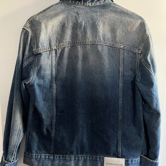 Calvin Klein Denim Patchwork Jacket - Picture 5 of 5